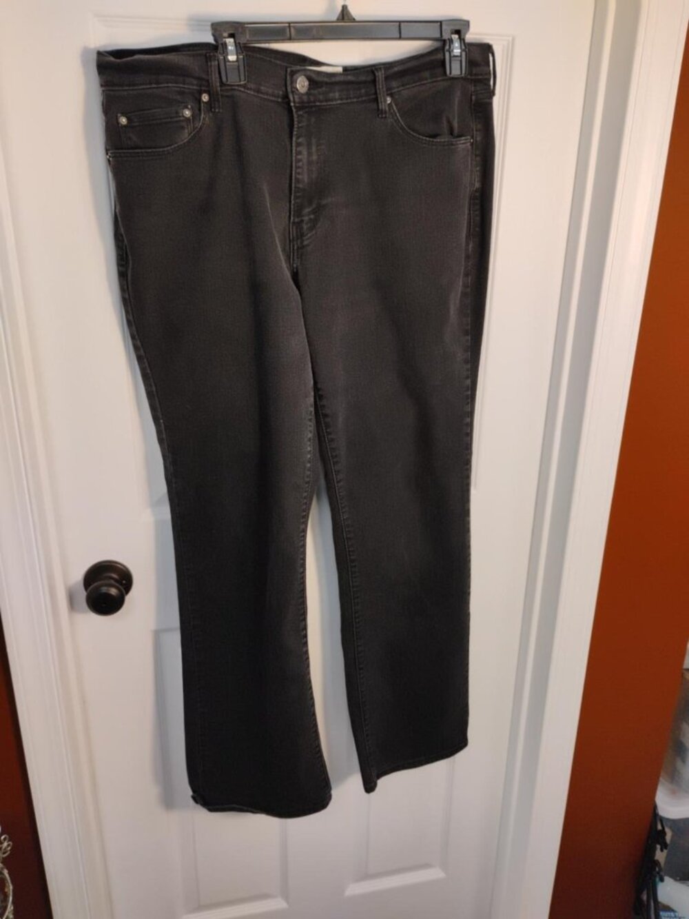 Levi’s Women’s 505 Straight Jeans Size 16M W33 L32 Black